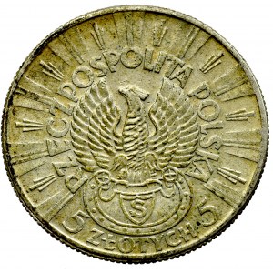 II Republic of Poland, 5 zloty 1934 Riffle Eagle