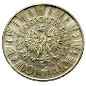 II Rzeczpospolita, 10 złotych 1935 Piłsudski