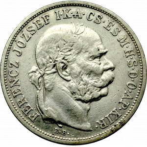 Austro-Węgry, Franciszek Józef, 5 koron 1908