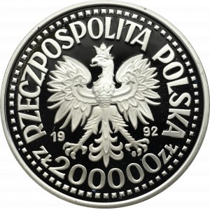 III Republic of Poland, 200.000 zloty 1992