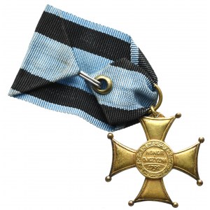 PRL, Krzyż złoty Orderu wojennego Virtuti Militari - kopia Panasiuk
