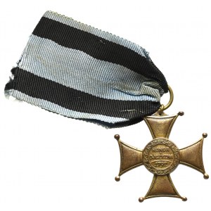 PRL, Krzyż srebrny Orderu wojennego Virtuti Militari - kopia Panasiuk z odciętą koroną
