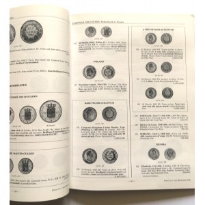 Katalog aukcyjny, Stacks Public Coin Auction 2004 r - rzadkie i ciekawe, monety polskie i polsko-rosyjskie