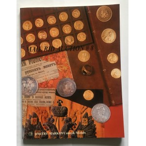Katalog aukcyjny, DMITRY MARKOV COINS & MEDALS #8/2000 r - b.rzadkie i ciekawe, monety polskie