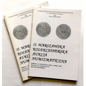 Katalogi aukcyjne, II WARSZAWSKA KOLEKCJONERSKA AUKCJA NUMIZMATYCZNA 2005 r - b.rzadkie i ciekawe, monety polskie
