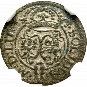 Sigismund III, Schilling 1623, Vilnius - NGC MS63