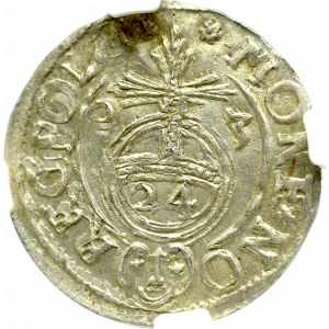Zygmunt III Waza, Półtorak 1623, Bydgoszcz - NGC AU58