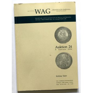 Katalog aukcyjny, WAG 24/2004 r - bardzo rzadkie i ciekawe, monety polskie i śląsko-polskie
