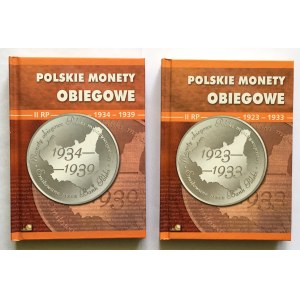 Klasery na Polskie Monety Obiegowe IIRP (1923-1939) - 2 szt.