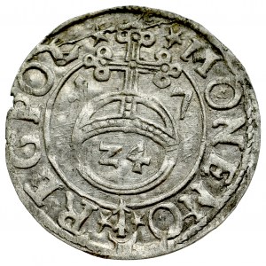 Zygmunt III Waza, Półtorak 1617, Bydgoszcz - Sas bez tarczy