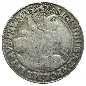 Sigismund III, 18 groschen 1621 PRVS M, Bromberg