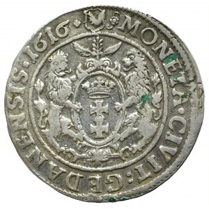 Sigismund III, 18 groschen 1616, Danzig