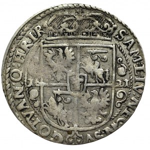 Sigismund III, 18 groschen 1621 PRVS M, Bromberg