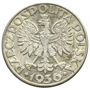 II Republic of Poland, 2 zloty 1936 Ship