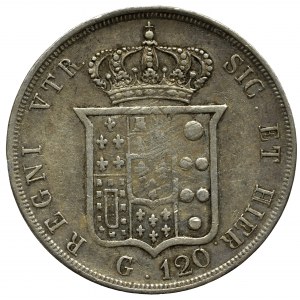 Italy, 120 grana 1852