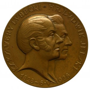 Polen, Medaille zum 100-jährigen Bestehen der Bank von Polen 1928, Warschau