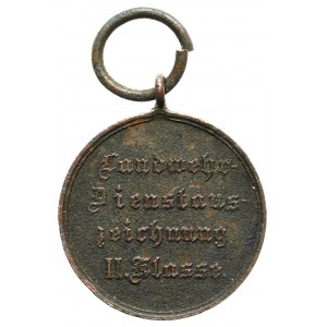 Prusy, Medal Zasługi Landwehry II Klasy