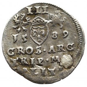 Sigismund III, 3 groschen 1589, Vilnius