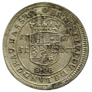 Germany, Ernest Ludwik von Hessen-Darmstadt, 10 kreuzer 1717 BIB, Darmstadt