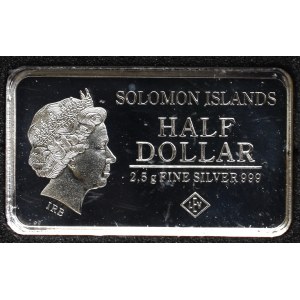 Wyspy Salomona, 1/2 dolara 2015, Berlin