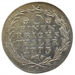 Niemcy, Prusy, Frederick II, 1/3 thaler 1773 Breslau