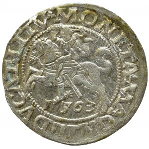 Sigismund II Augustus, Halfgroat 1563, Vilnius - L/LITV