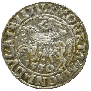 Sigismund II Augustus, Halfgroat 1550, Vilnius