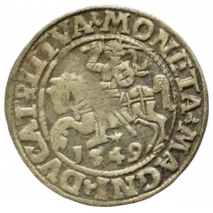 Sigismund II Augustus, Halfgroat 1549, Vilnius