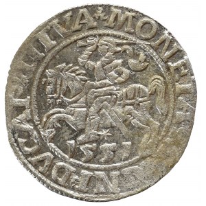 Sigismund II Augustus, Halfgroat 1551, Vilnius - LI/LITVA