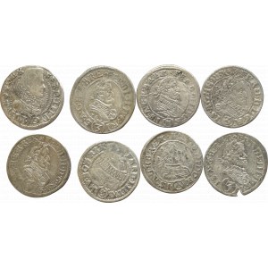 Austria, kreuzer set 8 pcs