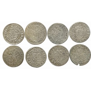 Austria, kreuzer set 8 pcs