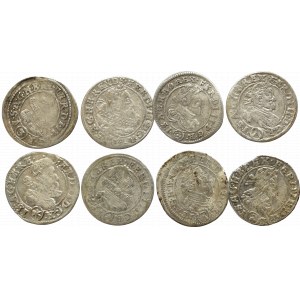 Austria, kreuzer set 8 pcs