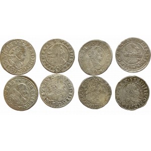 Austria, kreuzer set 8 pcs