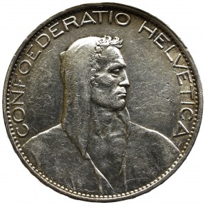 Switzerland, 5 frank 1925