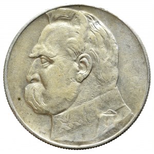 II Rzeczpospolita, 10 złotych 1936 Piłsudski