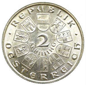 Austria, 2 szylingi 1928