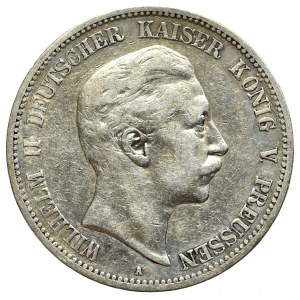 Germany, Preussen, 5 mark 1895