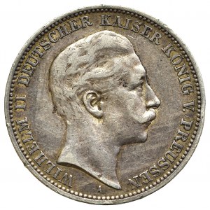 Germany, Preussen, 3 mark 1909