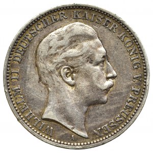 Niemcy, Prusy, 3 marki 1909