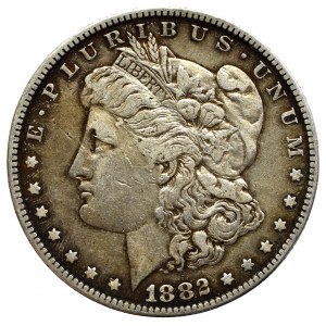 USA, Morgan dolar 1882