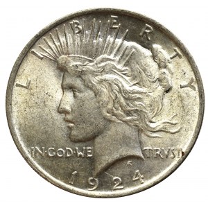 USA, 1 dolar 1924 Peace dollar