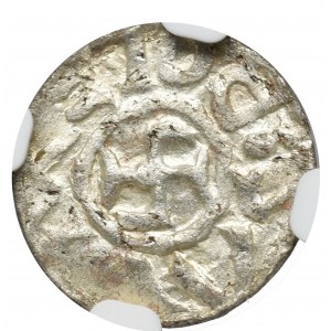 Bolislaus III as Duke of Schlesien, Denarius without date, Breslau (before 1107)