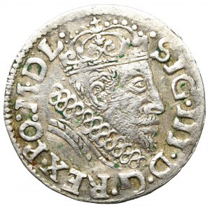 Sigismund III, 3 groschen 1608, Vilnius - extremely rare