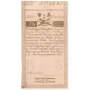 Insurekcja kościuszkowska, 25 złotych 1794 A