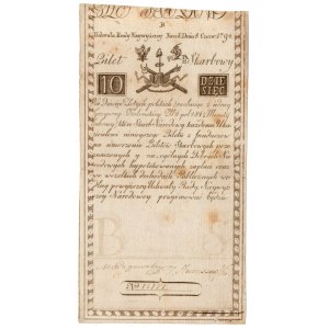 Insurekcja kościuszkowska, 10 złotych 1794 B
