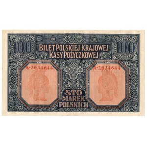 Generalne Gubernatorstwo, 100 marek polskich 1916, Generał