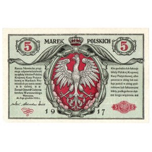 Generalne Gubernatorstwo , 5 marek polskich 1916 - Generał