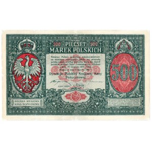 II RP, 500 marek polskich 1919