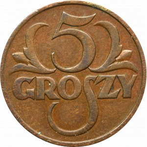 II Republic, 5 groschen 1931