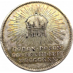 Austria, Francis II, coronation token 1830